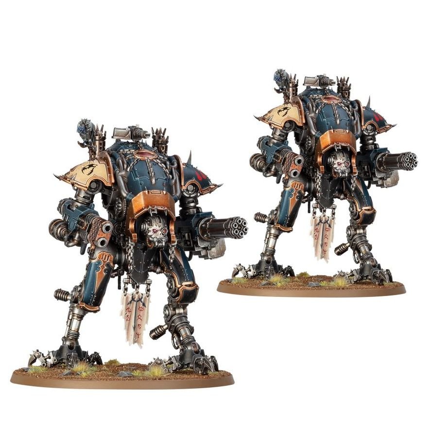 Warhammer 40k Chaos Knights: War Dogs - WiredVillage Games - Games Workshop WiredVillage Games